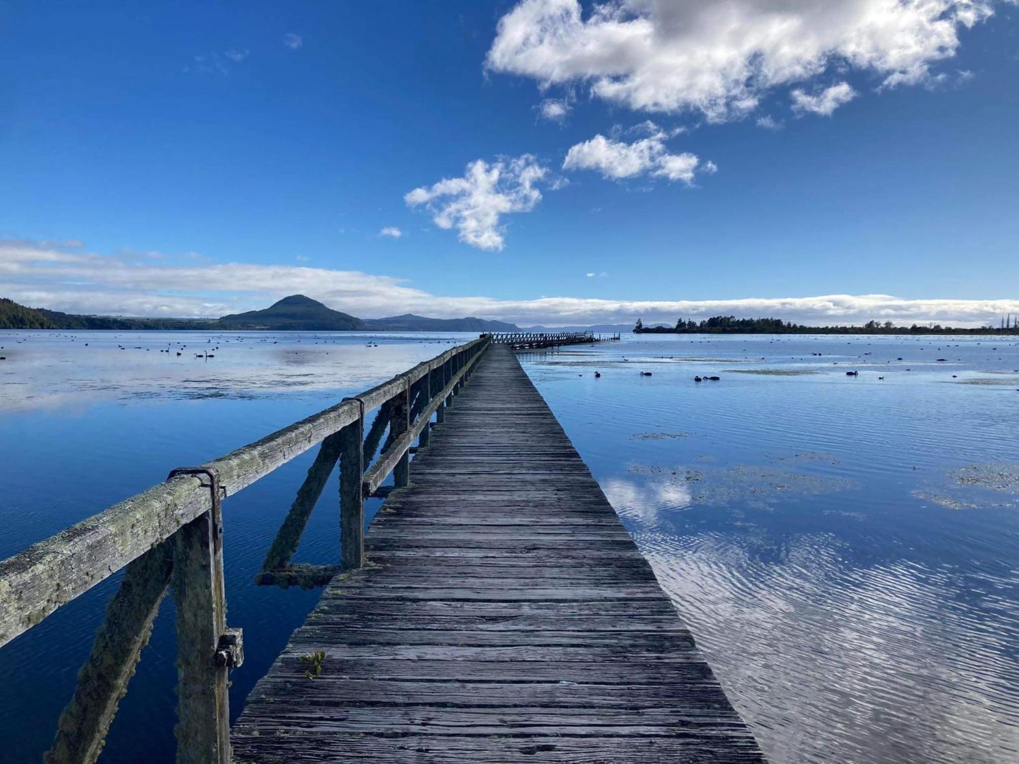 Whare&Geothermal Pool By Lake Taupo Turangi Exterior foto